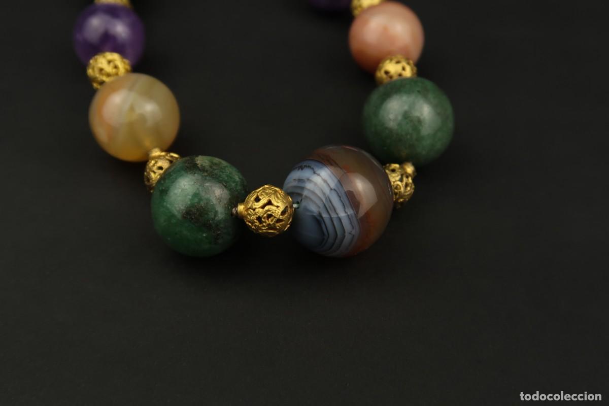Joyeria: Antigua Gargantilla de &Aacute;gata - Foto 4
