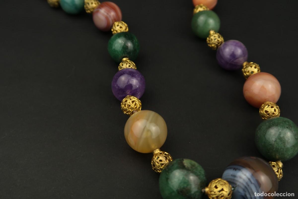 Joyeria: Antigua Gargantilla de &Aacute;gata - Foto 5