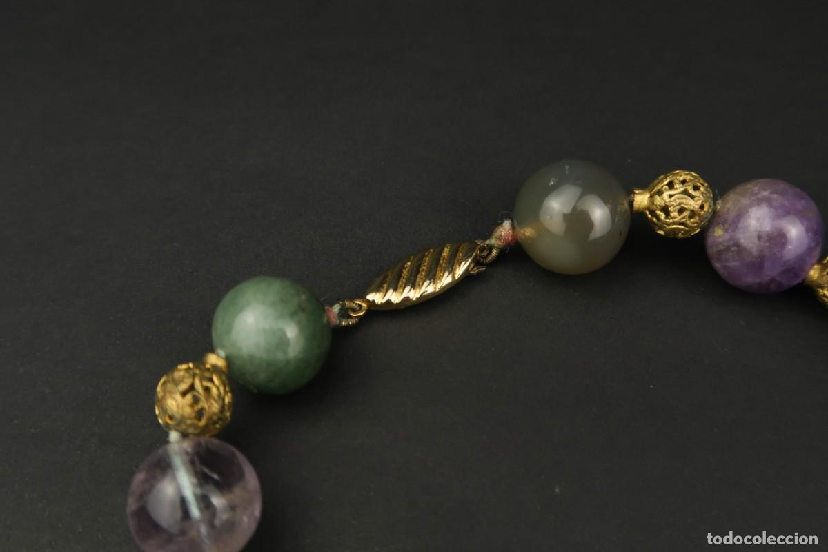 Joyeria: Antigua Gargantilla de &Aacute;gata - Foto 7