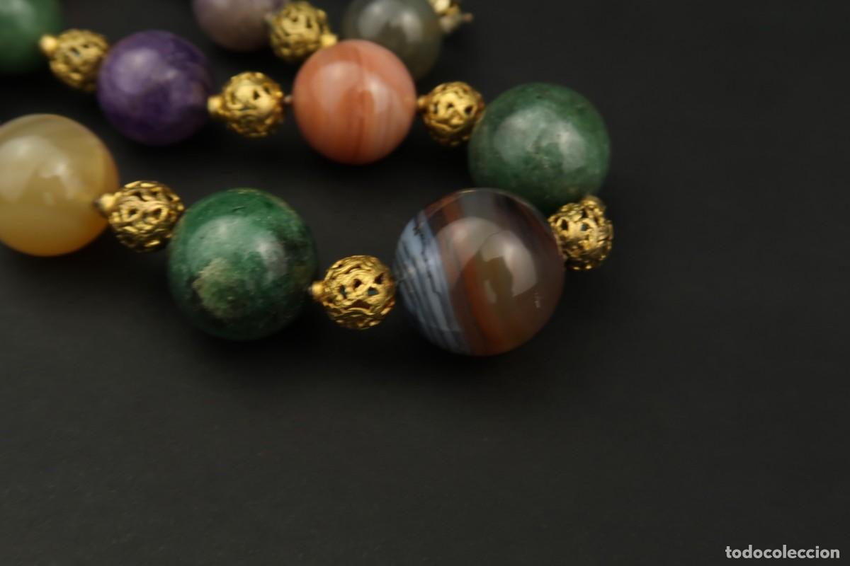 Joyeria: Antigua Gargantilla de &Aacute;gata - Foto 10