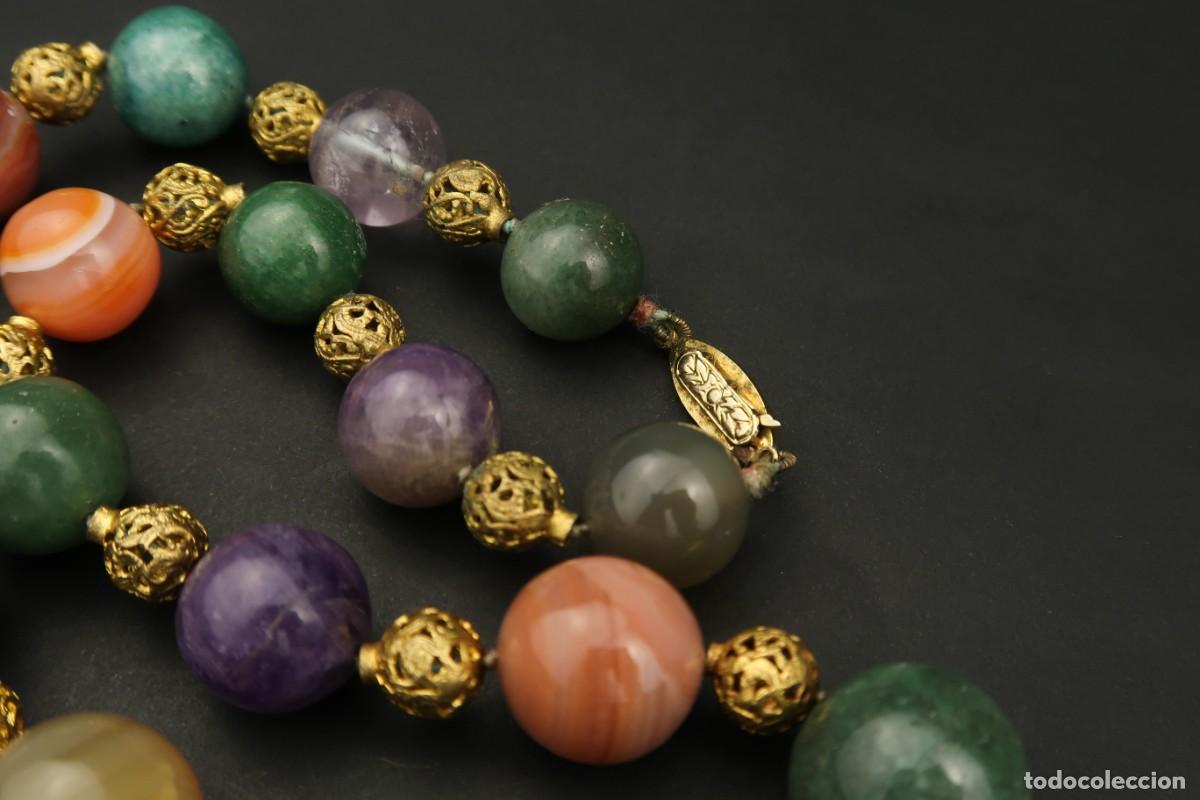 Joyeria: Antigua Gargantilla de &Aacute;gata - Foto 14