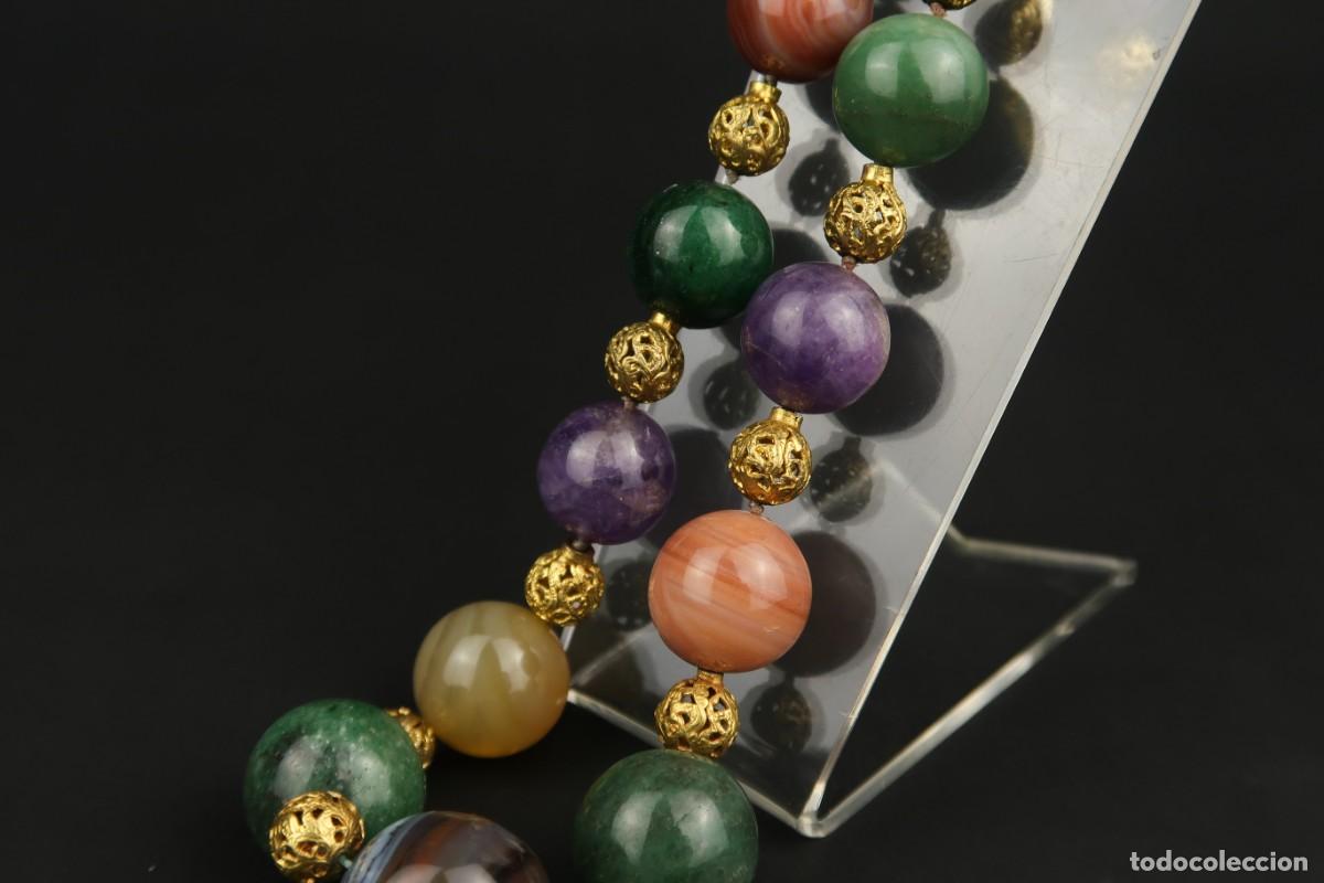 Joyeria: Antigua Gargantilla de &Aacute;gata - Foto 16