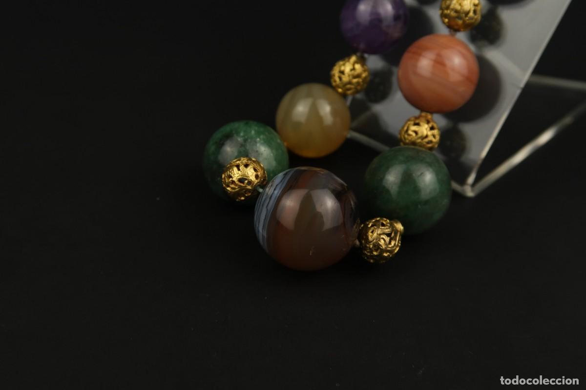 Joyeria: Antigua Gargantilla de &Aacute;gata - Foto 17