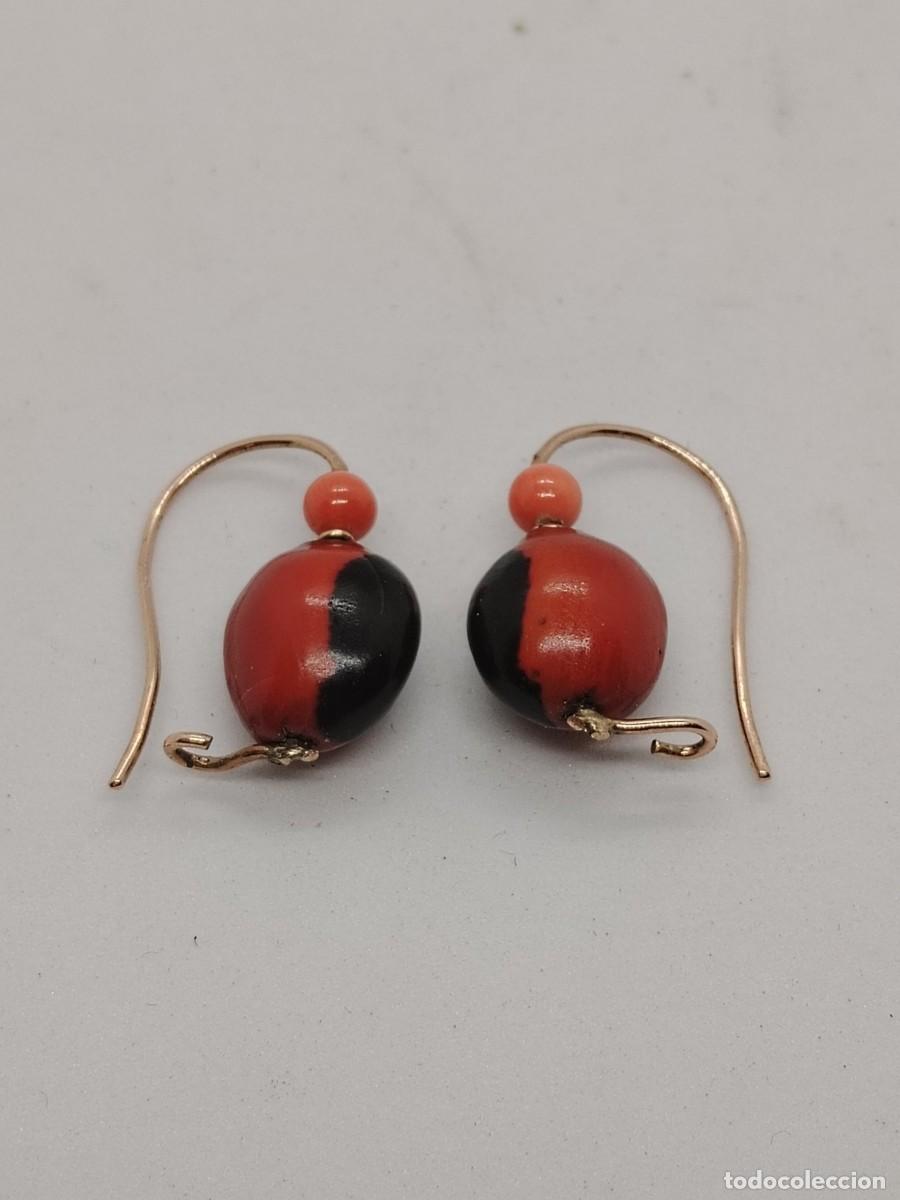 Joyeria: pendientes de oro amarillo 16 k. solido - Foto 4