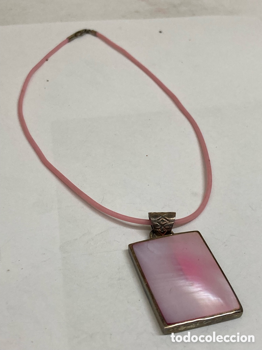 Joyeria: Collar de plata y n&aacute;car CC114 - Foto 1