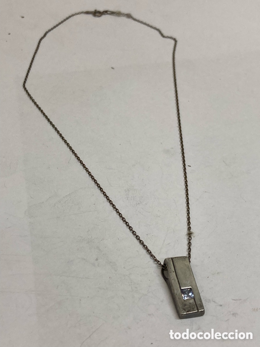 Joyeria: Cadena y colgante de plata CC185 - Foto 1