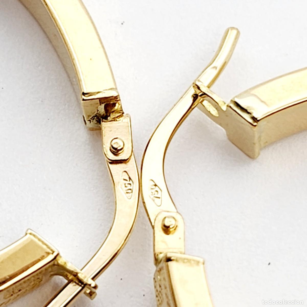 Joyeria: PENDIENTES DE ARO en oro18k - Foto 6