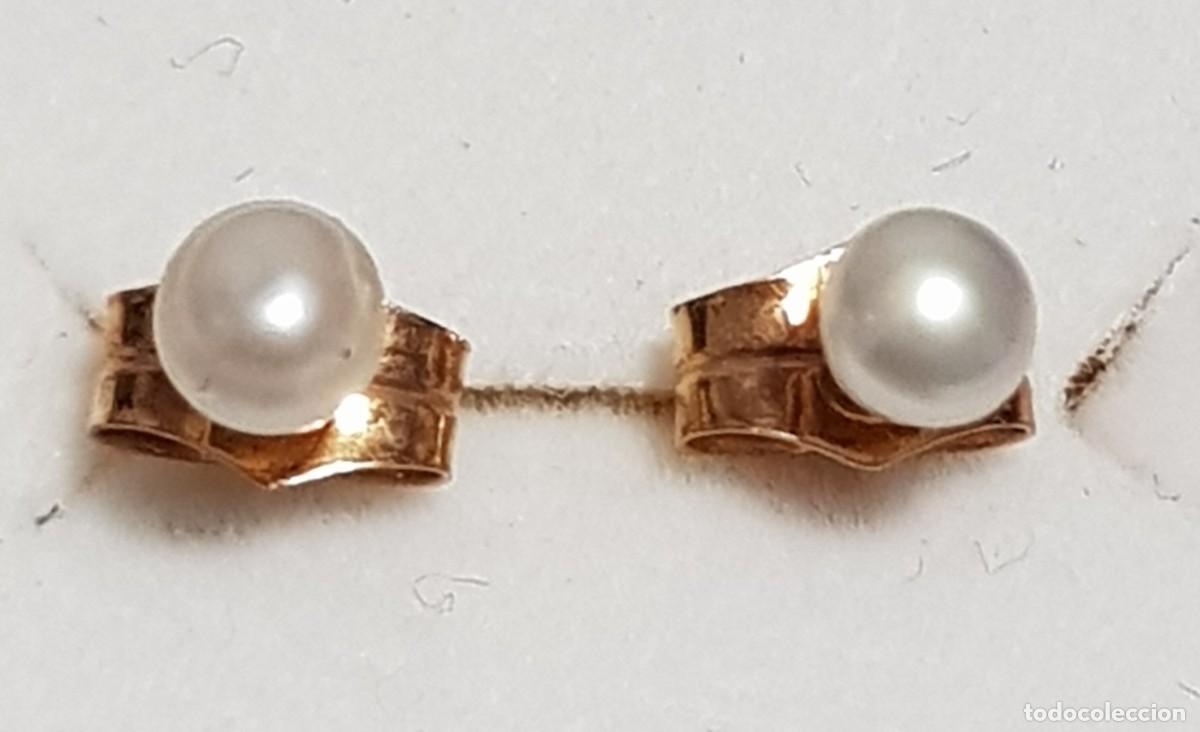 Joyeria: Pendientes de oro 18 quilates con perlas - Foto 1