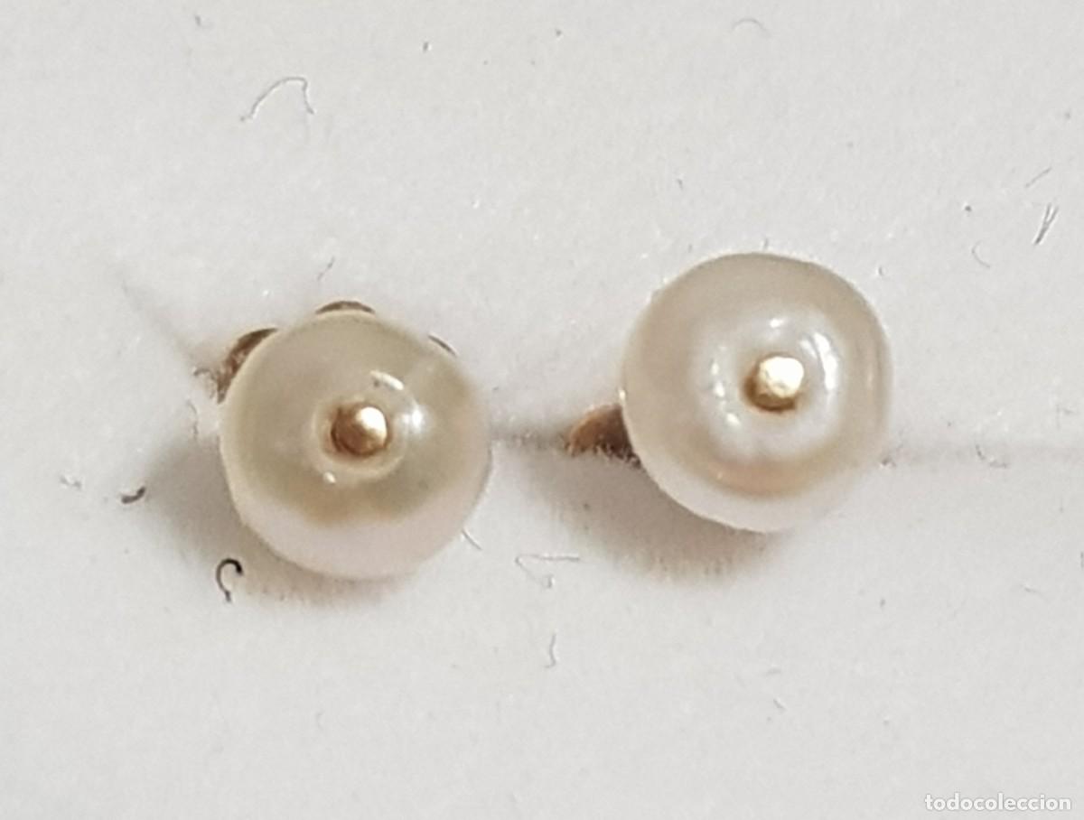 Joyeria: Pendientes de oro 18 quilates con perlas - Foto 1