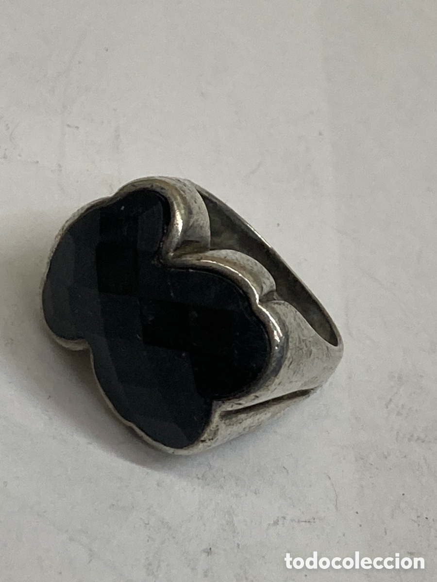 Joyeria: Anillo de plata onix Tous S252 - Foto 2