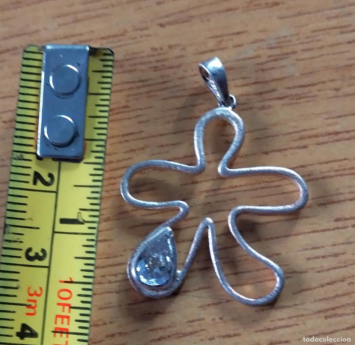 Joyeria: Colgante plata de ley con circonita - Foto 3