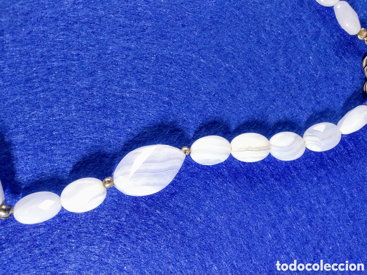 Joyeria: COLLAR PIEDRA NATURAL CON CIERRE DE PLATA - Foto 4