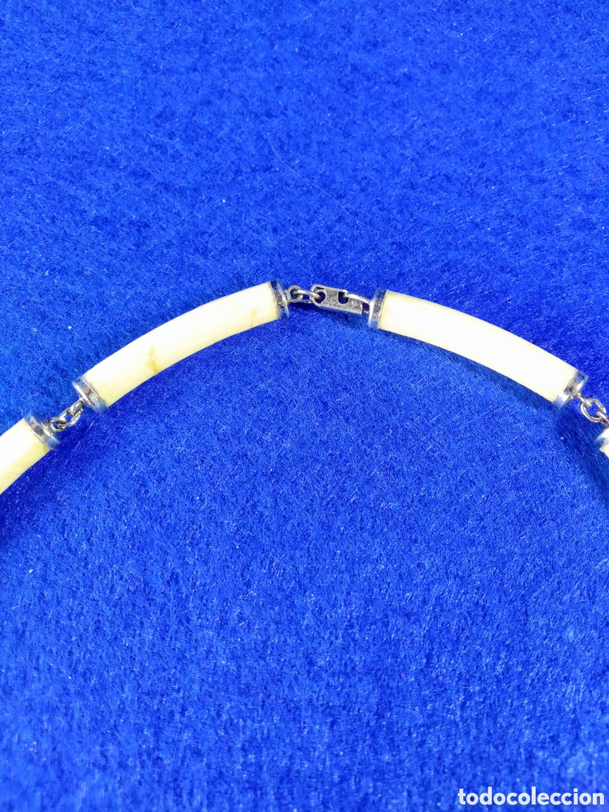 Joyeria: ANTIGUA GARGANTILLA DE MARFIL - Foto 2