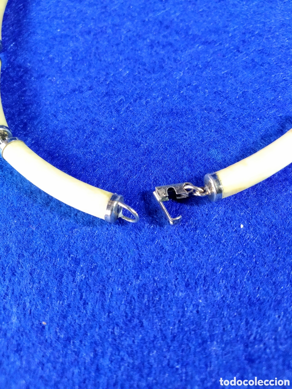 Joyeria: ANTIGUA GARGANTILLA DE MARFIL - Foto 5