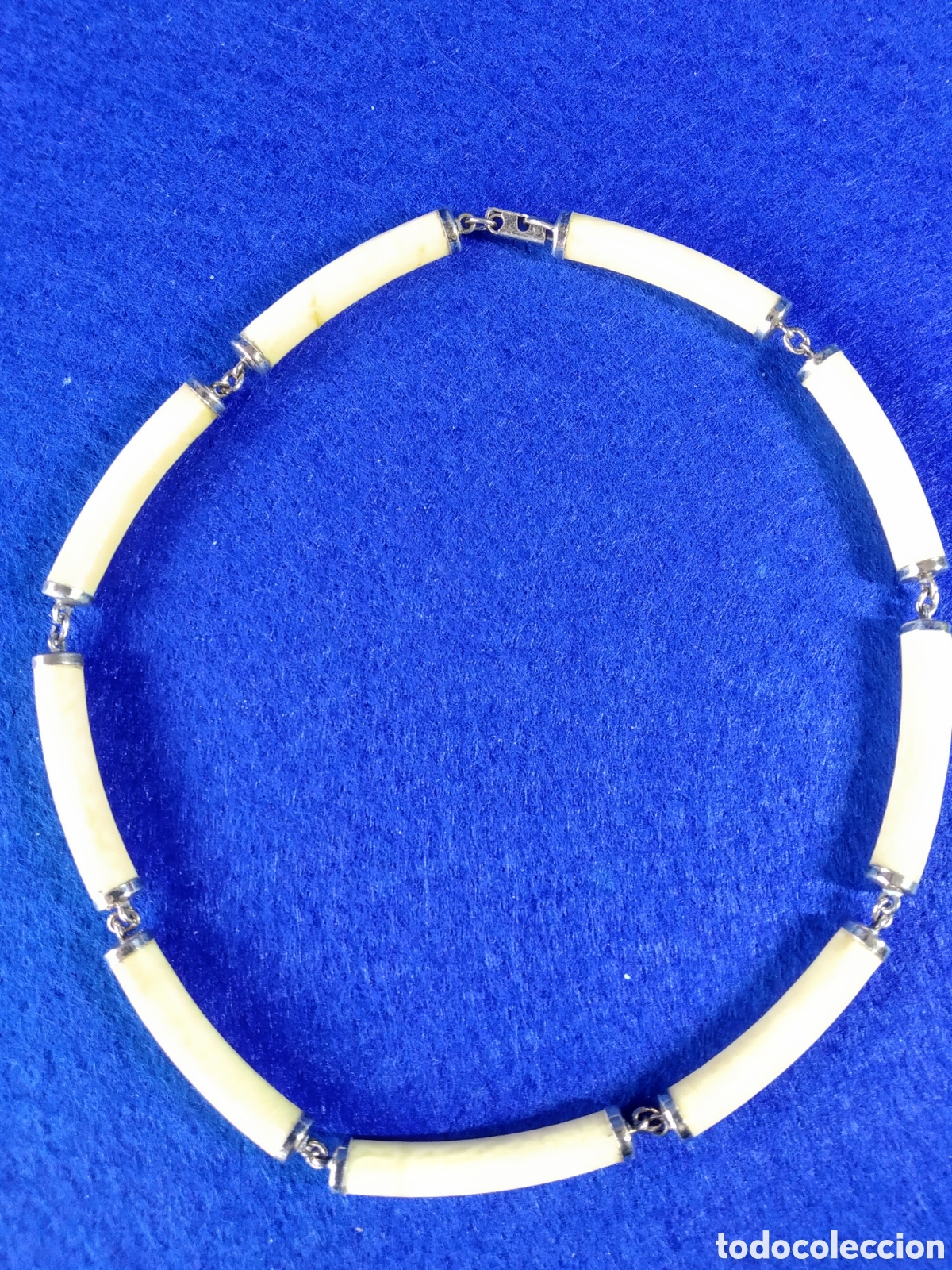 Joyeria: ANTIGUA GARGANTILLA DE MARFIL - Foto 1