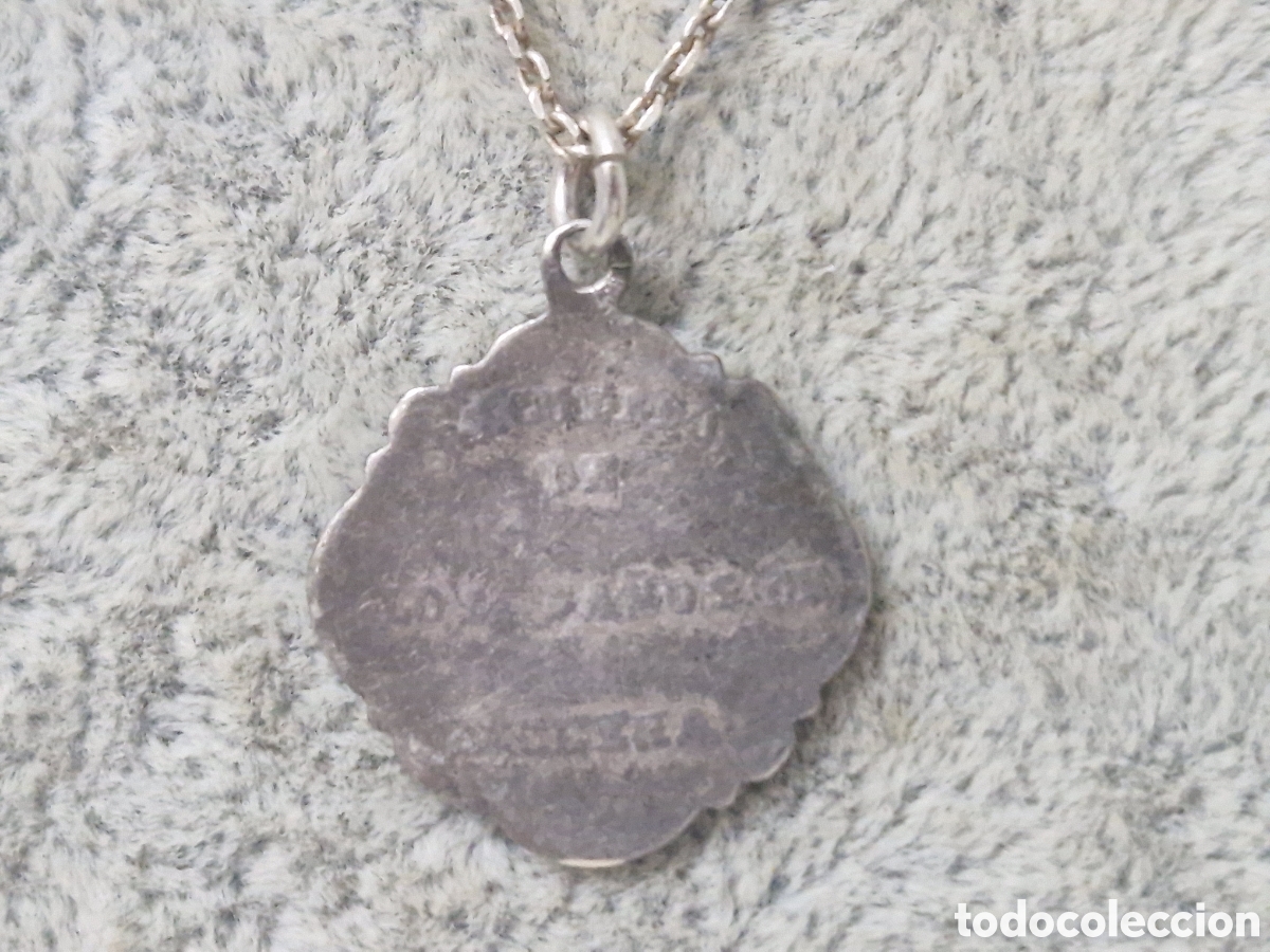 Joyeria: VIRGEN N.S DE SALUS CON CADENA EN PLATA DE LEY - Foto 6