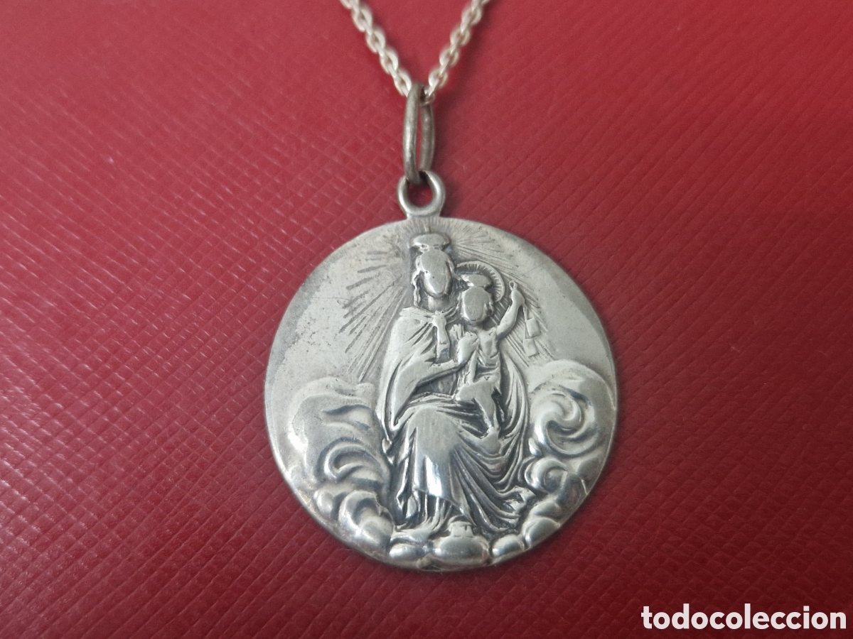 Joyeria: MEDALLA Y CADENA EN PLATA DE LEY - Foto 2