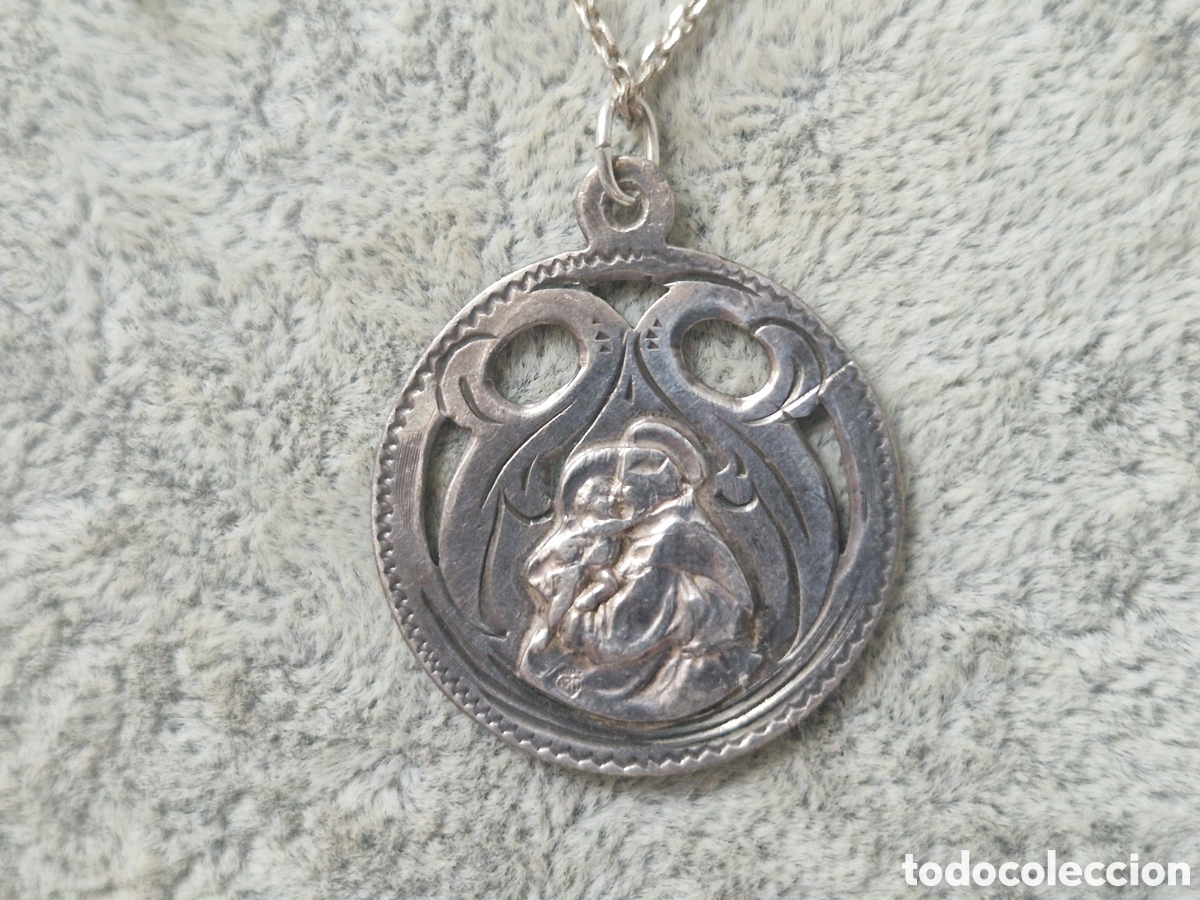 Joyeria: MEDALLA DE SAN JOSE CON CADENA EN PLATA DE LEY - Foto 5