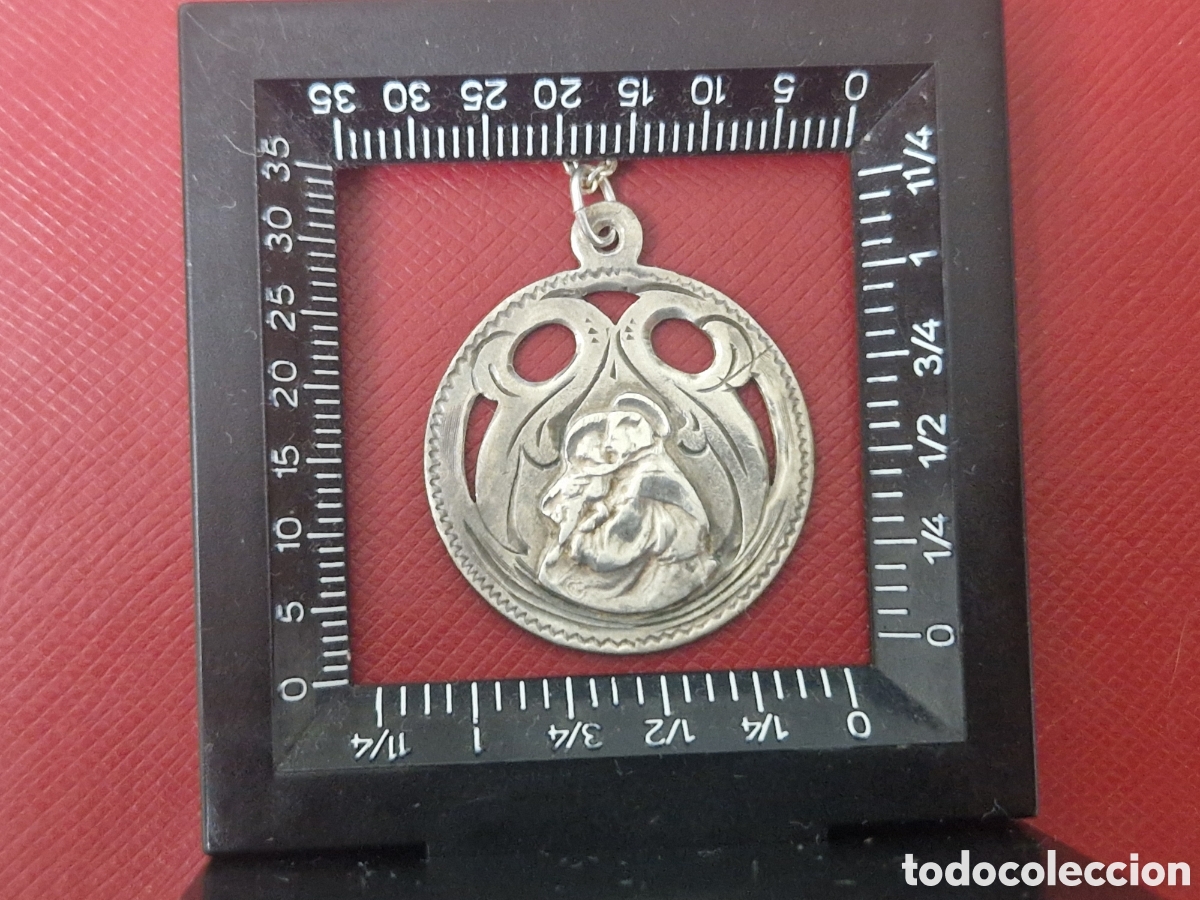 Joyeria: MEDALLA DE SAN JOSE CON CADENA EN PLATA DE LEY - Foto 8