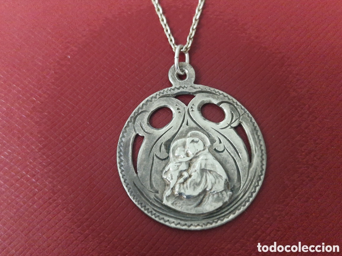 Joyeria: MEDALLA DE SAN JOSE CON CADENA EN PLATA DE LEY - Foto 9