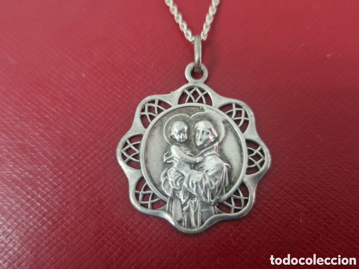 Joyeria: MEDALLA DE PLATA SAN JOSE CON CADENA - Foto 2
