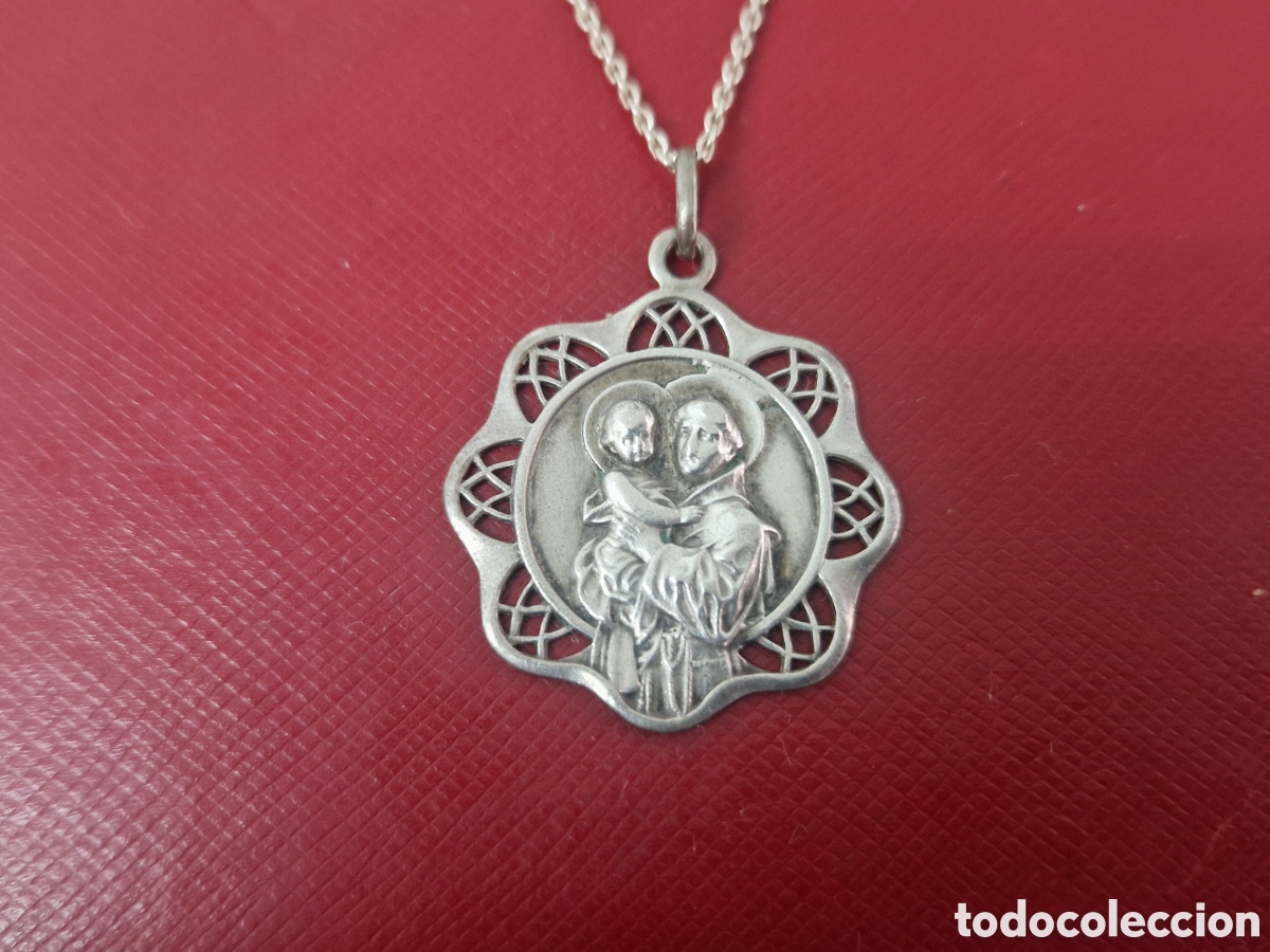 Joyeria: MEDALLA DE PLATA SAN JOSE CON CADENA - Foto 3