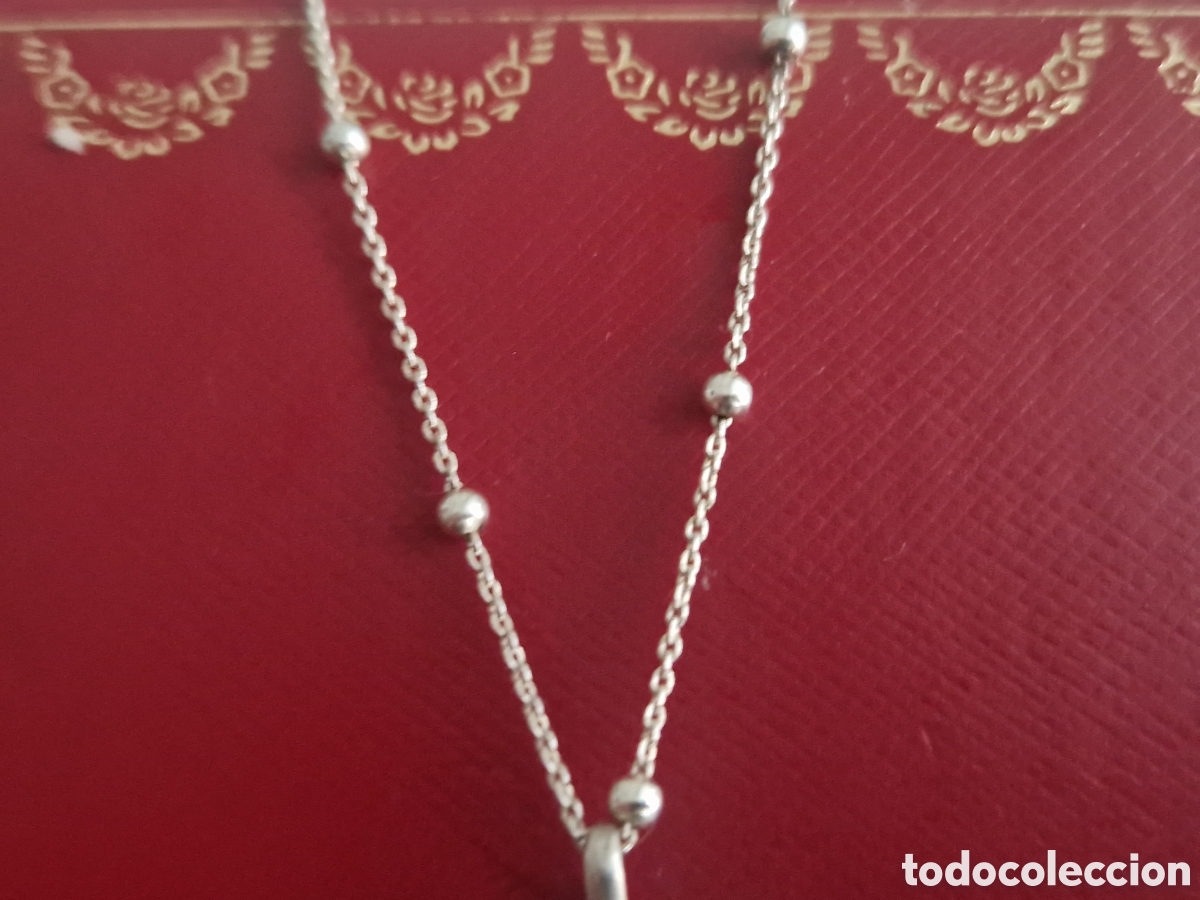 Joyeria: MEDALLA MACIZA DE VIRGEN EN PLATA COM CADENA - Foto 6