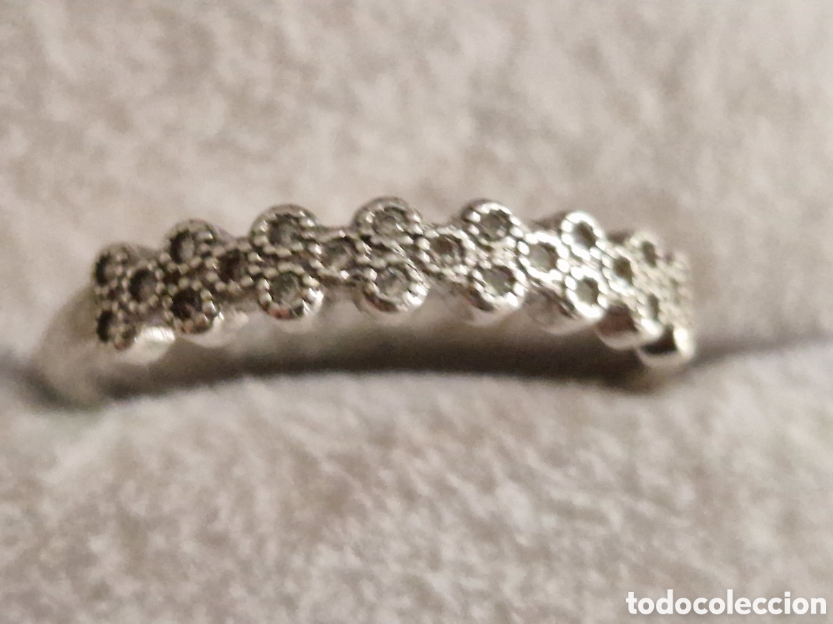Joyeria: ANILLO DE PLATA Y CIRCONITAS - Foto 2