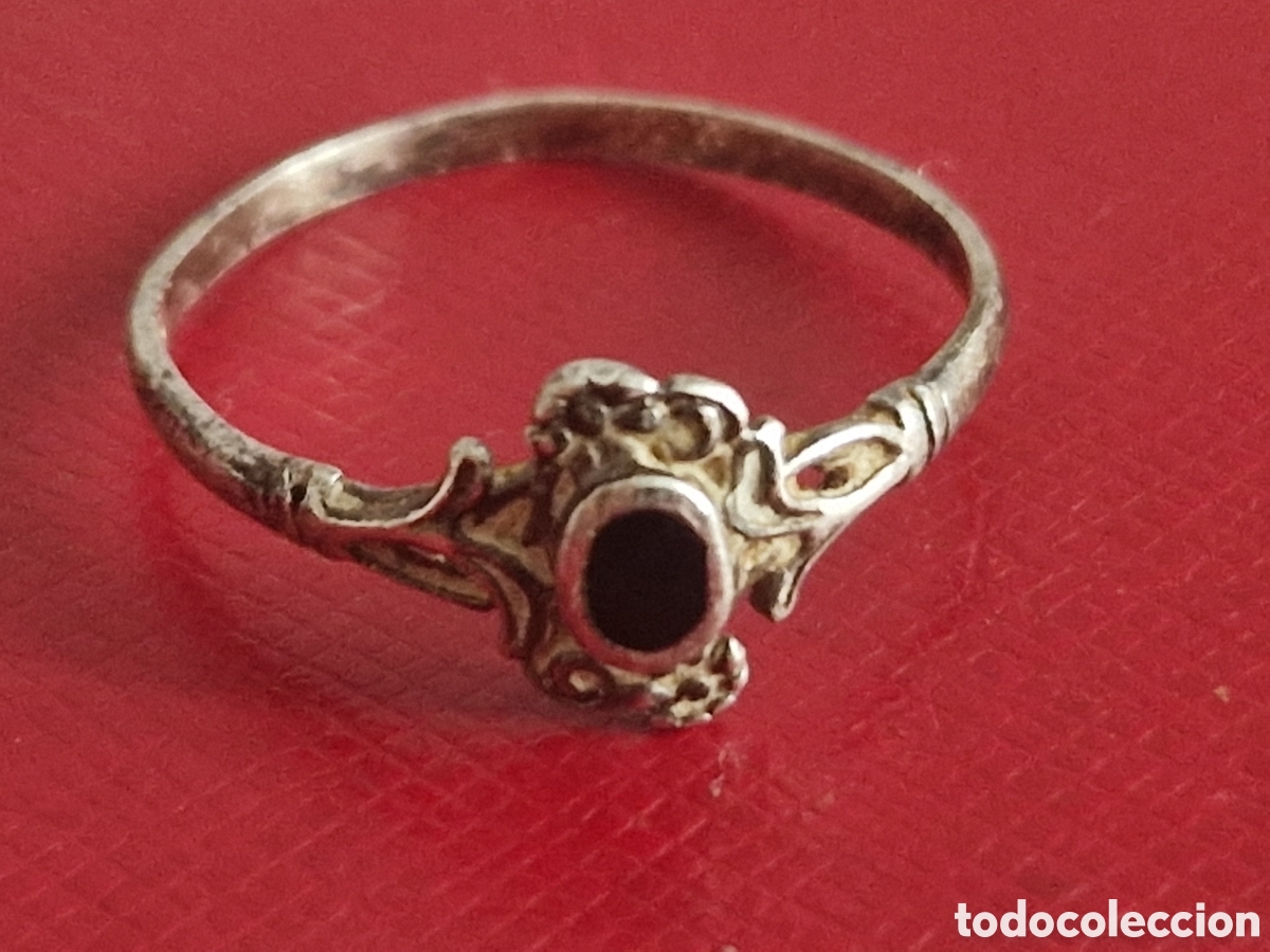 Joyeria: ANILLO DE PLATA Y ONIX - Foto 2