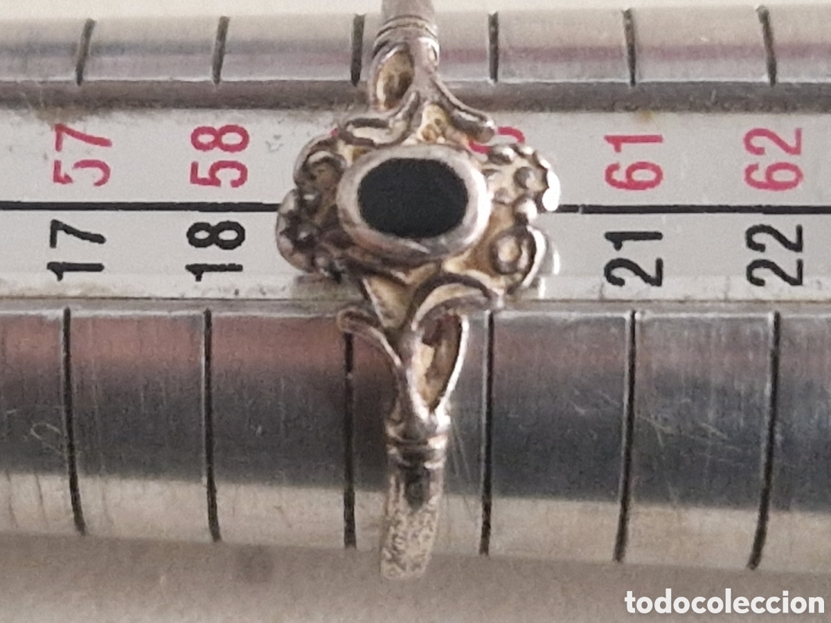 Joyeria: ANILLO DE PLATA Y ONIX - Foto 3