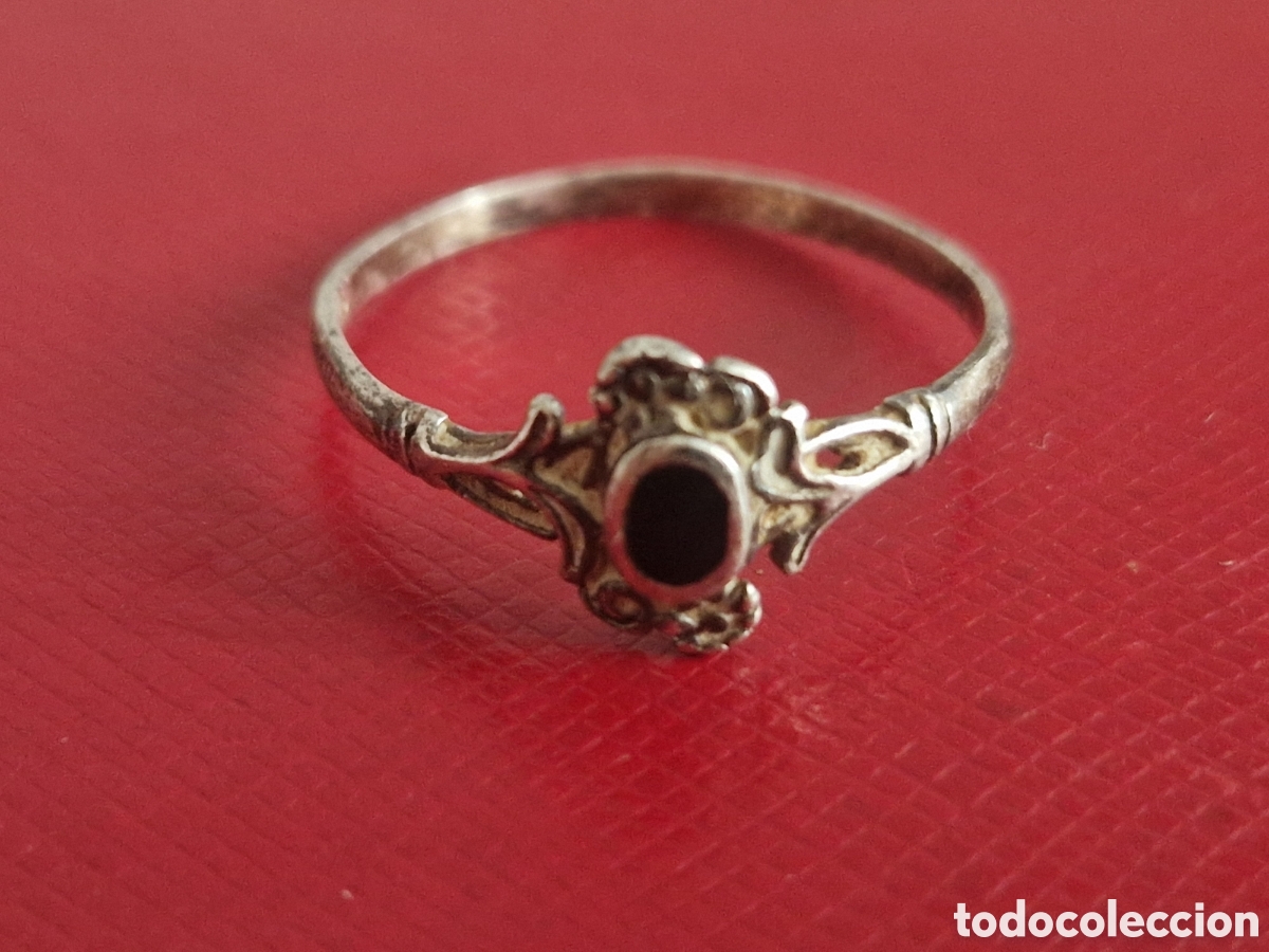 Joyeria: ANILLO DE PLATA Y ONIX - Foto 4