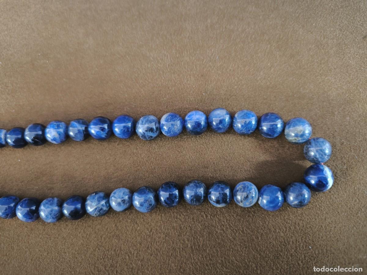 Joyeria: COLLAR EN CUENTAS DE SODALITA Y JADE - Foto 2