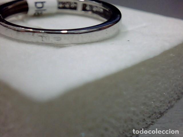 Joyeria: anillo oro blanco 18 kts y diamantes - Foto 7