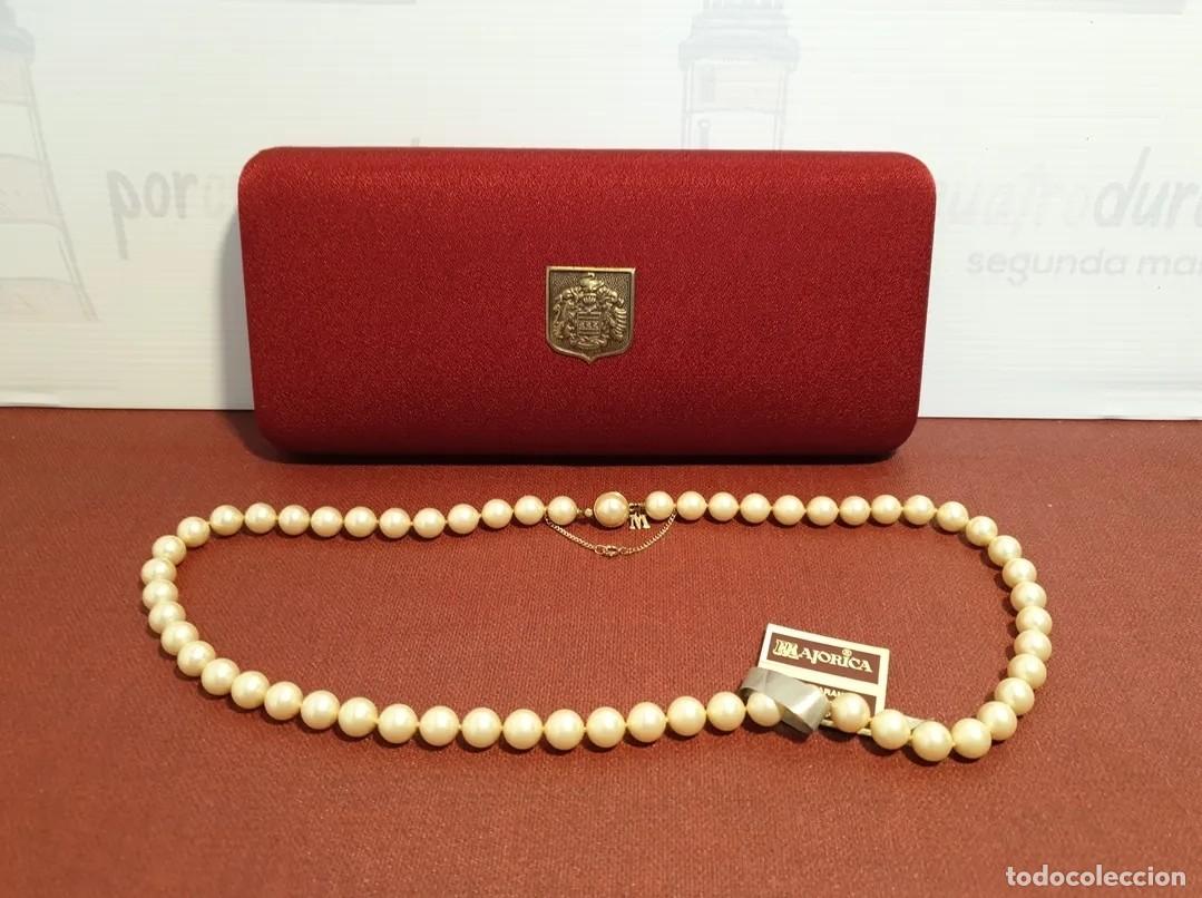 Joyeria: Collar perlas Majorica - 60 cm - 9 mm- Sin usar - Foto 2