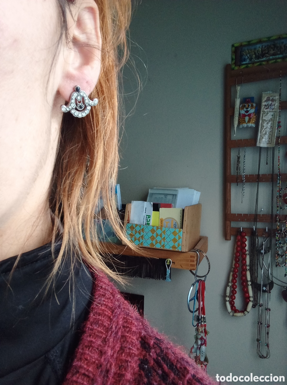 Joyeria: Pentientes de Plata de Ley con pedrer&iacute;a - Foto 4