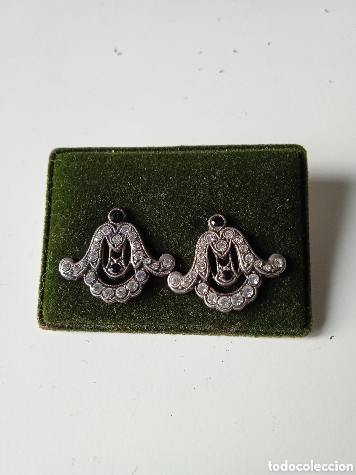 Joyeria: Pentientes de Plata de Ley con pedrer&iacute;a - Foto 1