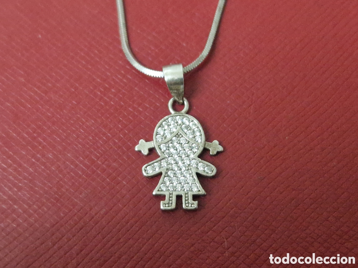 Joyeria: COLGANTE Y CADENA EN PLATA DE LEY - Foto 2