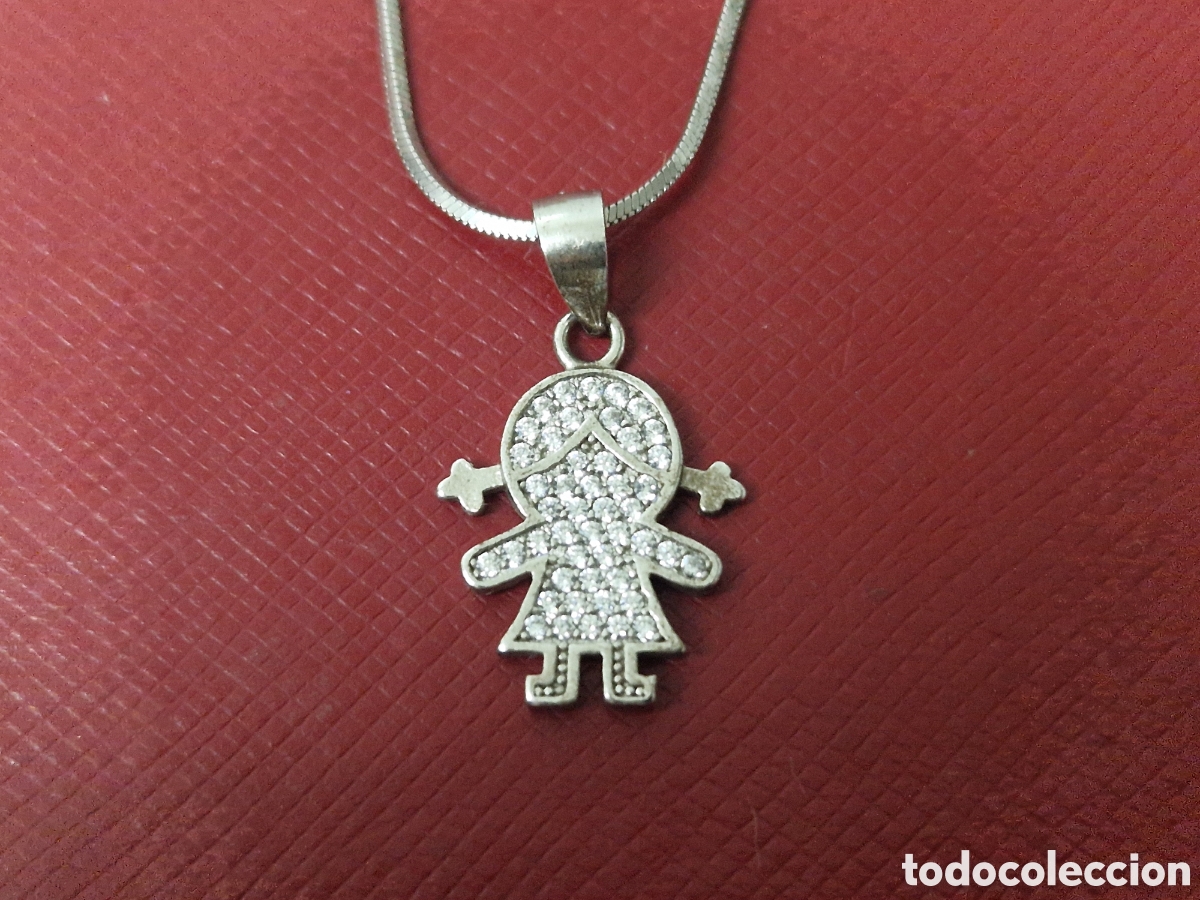 Joyeria: COLGANTE Y CADENA EN PLATA DE LEY - Foto 1
