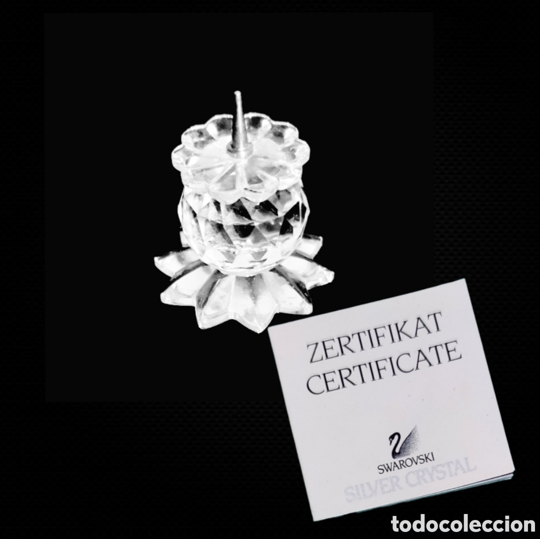 Joyeria: Swarovski portavelas con Certificado - Foto 1