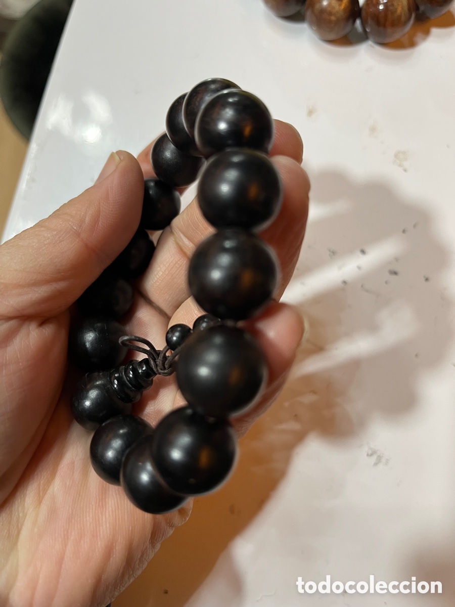 Joyeria: A string of African ebony bracelets - Foto 4
