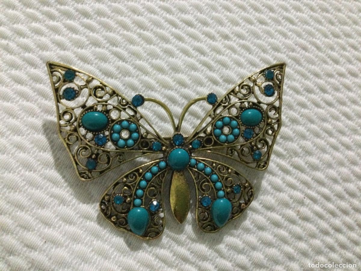 Joyeria: Bonito broche con piedras azules - Foto 1
