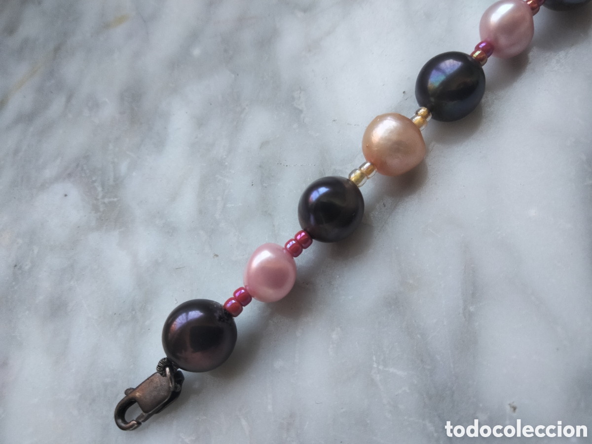 Joyeria: Fina pulsera de perlas cultivadas - Foto 2