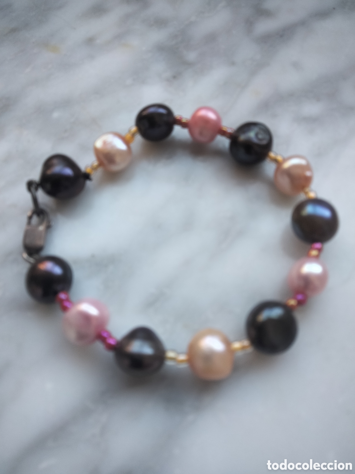 Joyeria: Fina pulsera de perlas cultivadas - Foto 3