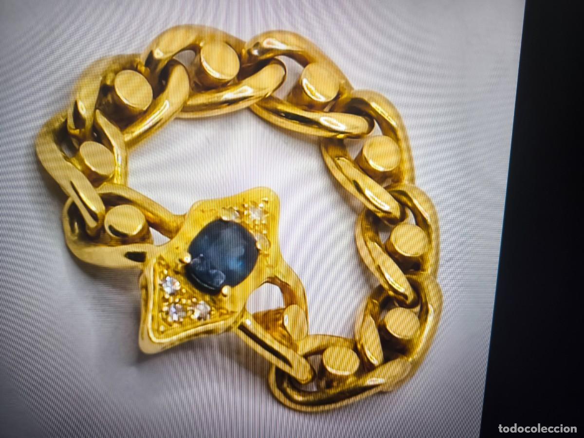Joyeria: Anillo de oro y Zafiro con Diamantes - Foto 5
