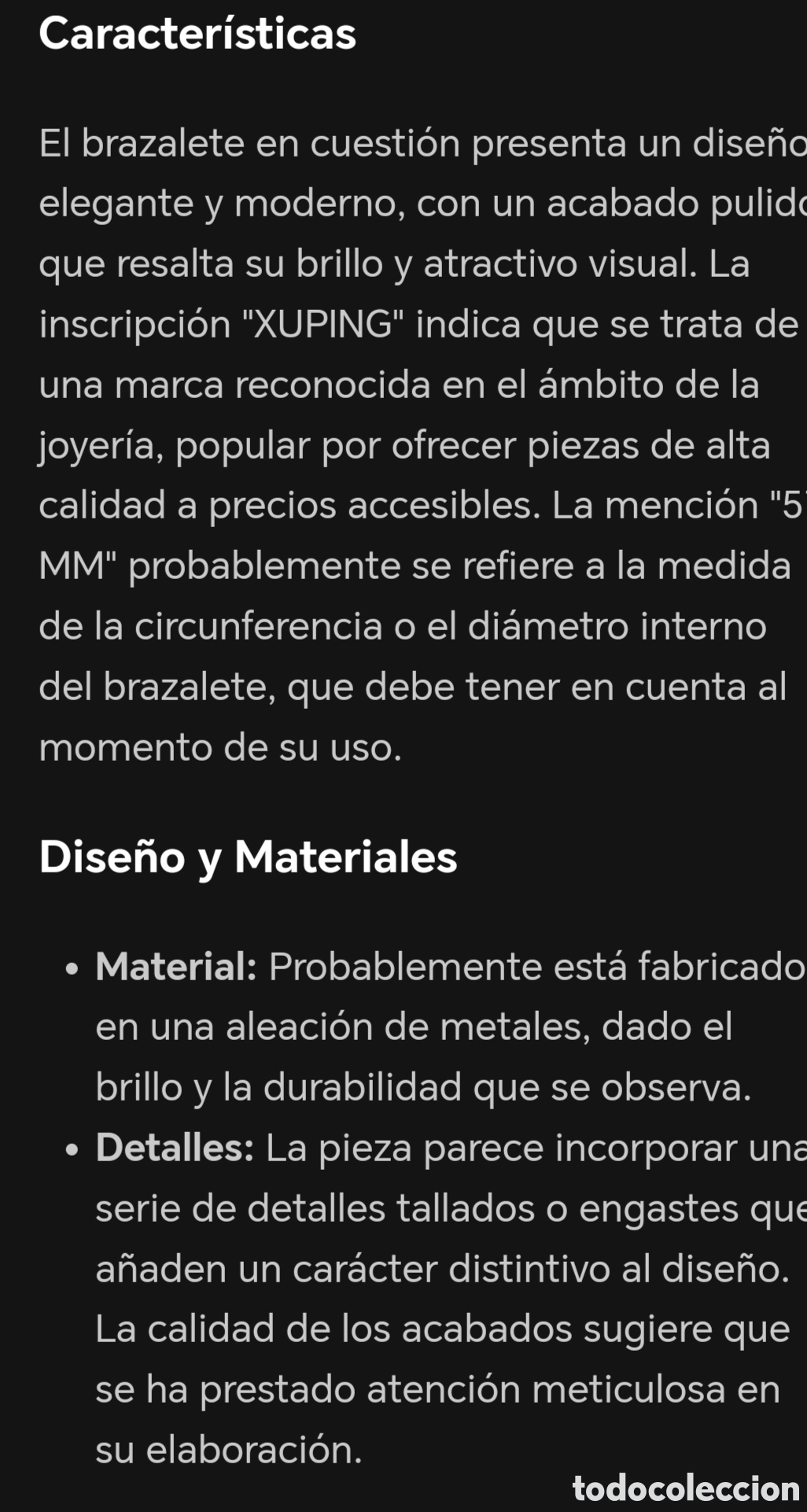 Joyeria: Brazalete XUPING 57 MM - Foto 5