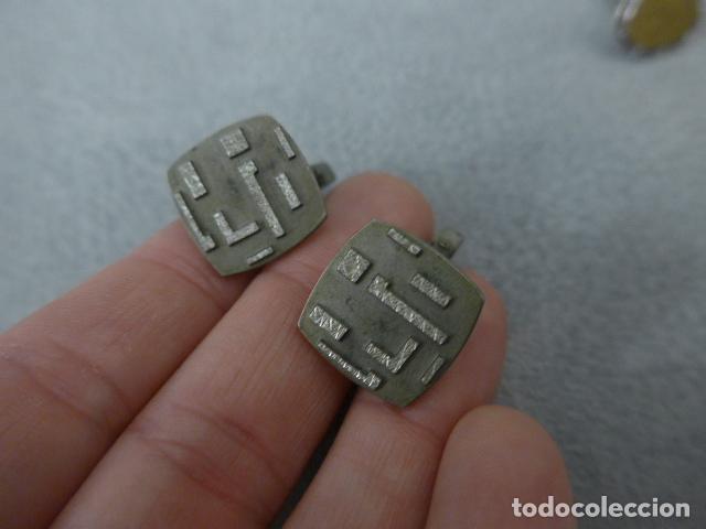 Joyeria: Lote de 2 parejas de gemelos antiguos - Foto 2