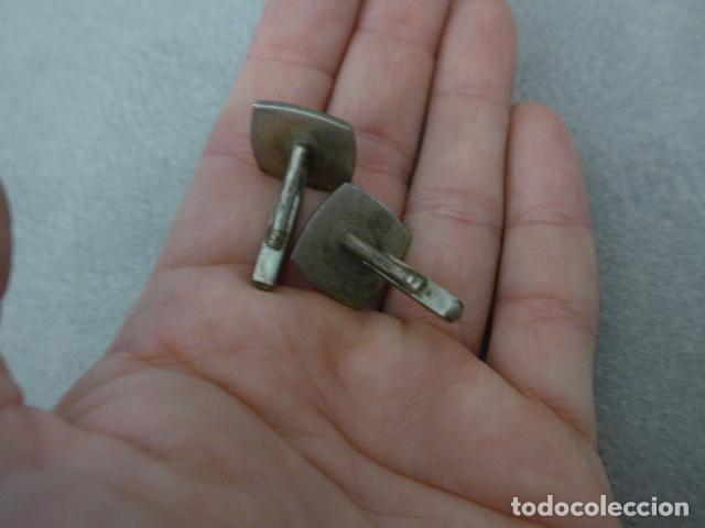 Joyeria: Lote de 2 parejas de gemelos antiguos - Foto 4