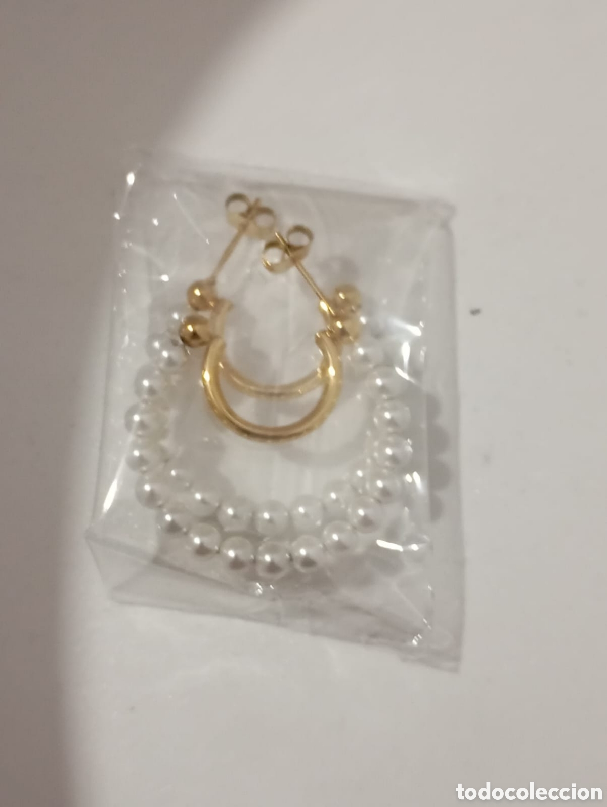 Joyeria: Pendientes aro perlas - Foto 1