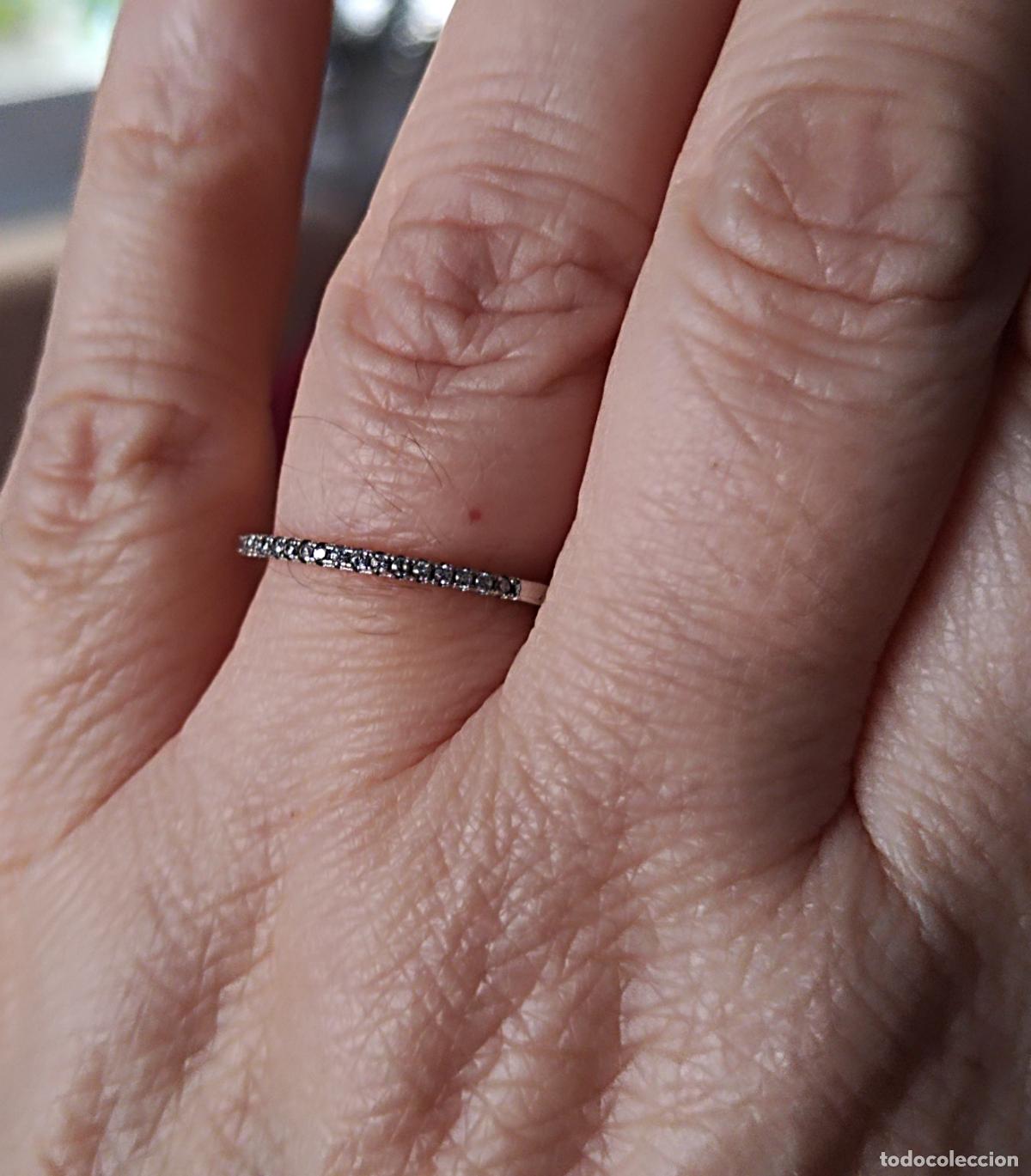 Joyeria: Anillo plata de ley con circonitas. - Foto 6