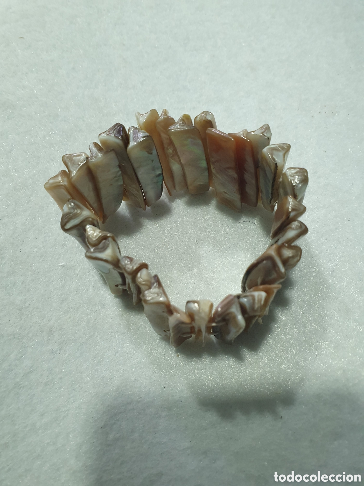 Joyeria: Brazalete extensible en nacar. (L70) - Foto 2